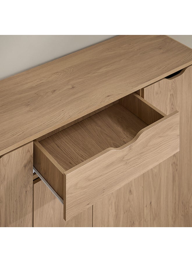 Home Box Nordica 22-Pair Shoe Cabinet with 4 Door and Drawer - Image 5