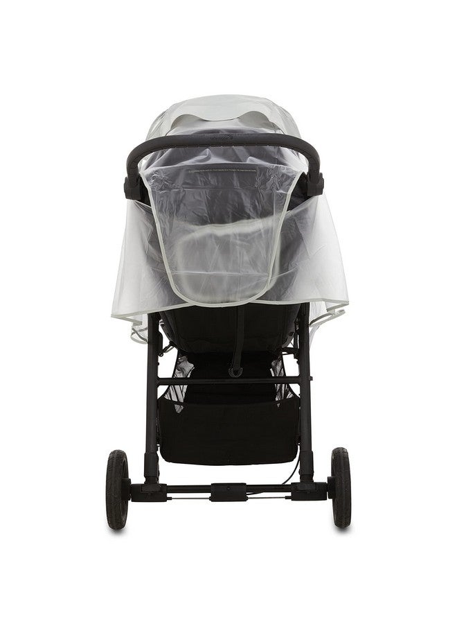 First Essentials Stroller Rain Cover Universal, Baby Travel Weather Shield, Windproof Waterproof, Protect from Dust Snow (Clear) - Image 5
