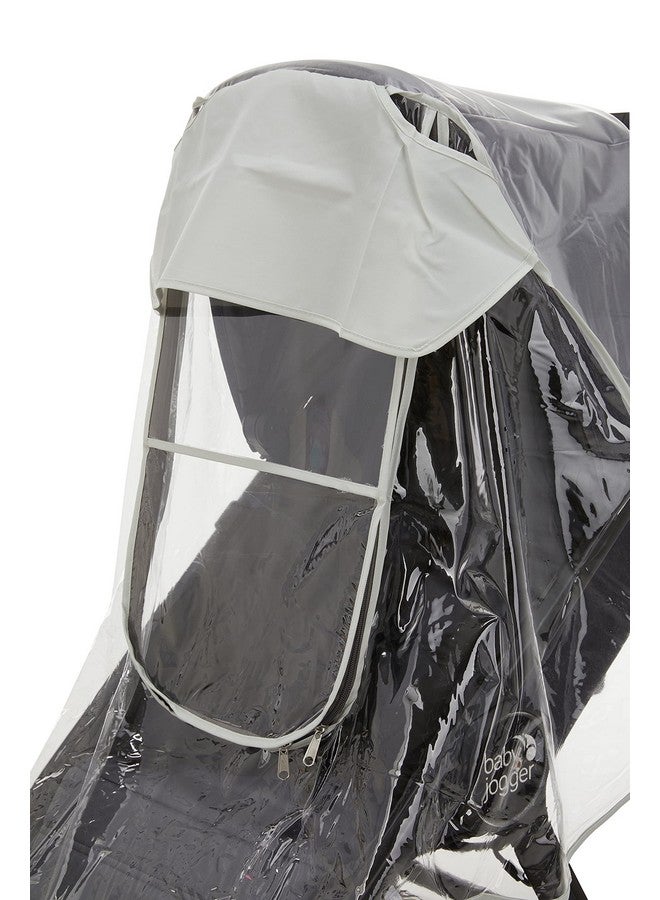 First Essentials Stroller Rain Cover Universal, Baby Travel Weather Shield, Windproof Waterproof, Protect from Dust Snow (Clear) - Image 3
