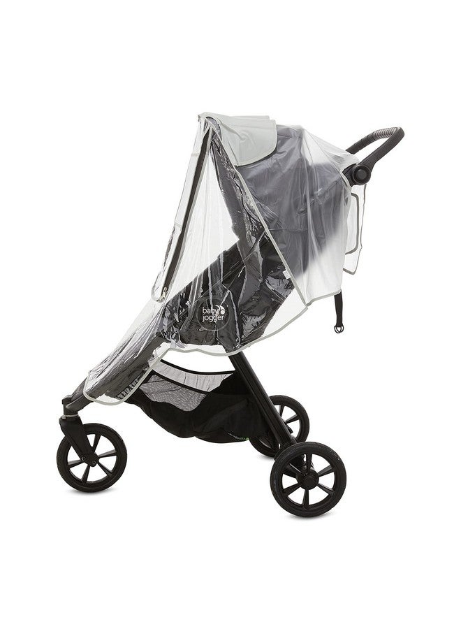 First Essentials Stroller Rain Cover Universal, Baby Travel Weather Shield, Windproof Waterproof, Protect from Dust Snow (Clear) - Image 2