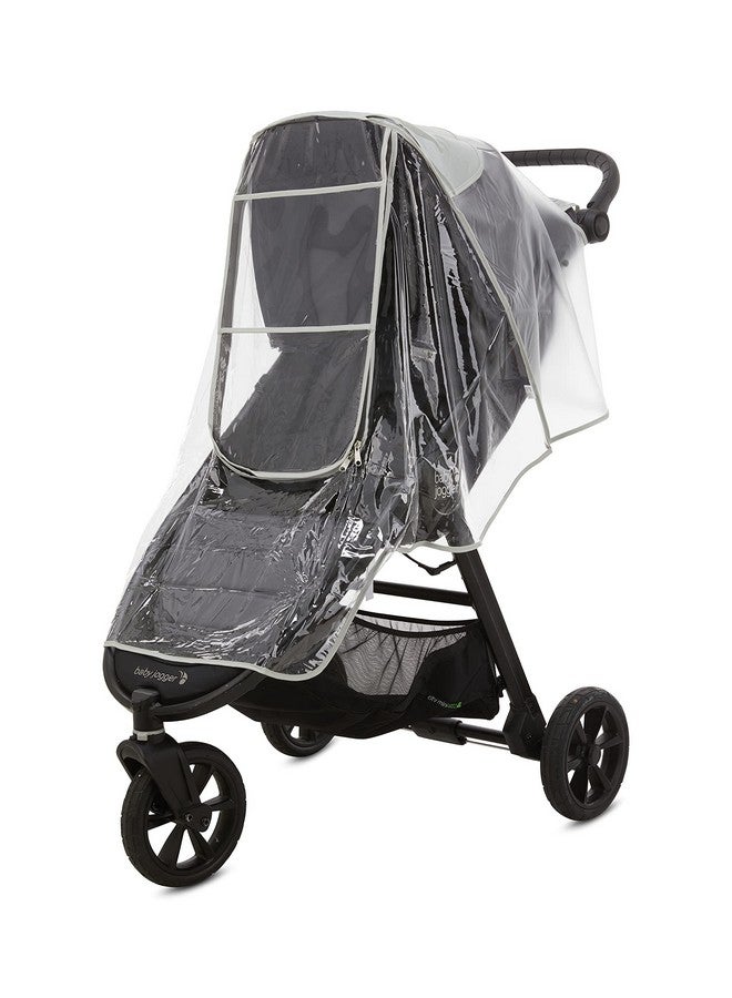 First Essentials Stroller Rain Cover Universal, Baby Travel Weather Shield, Windproof Waterproof, Protect from Dust Snow (Clear) - Image 1