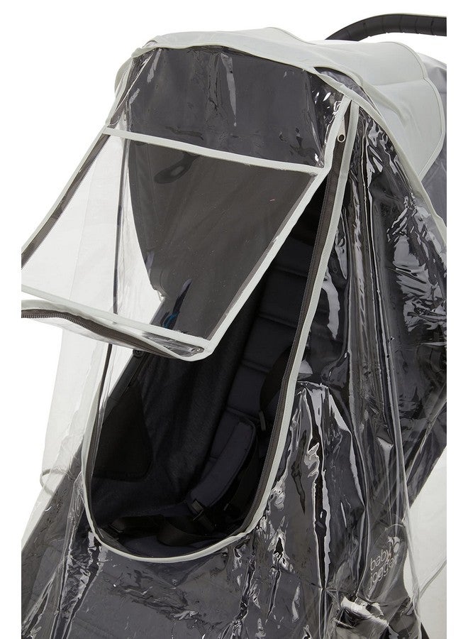 First Essentials Stroller Rain Cover Universal, Baby Travel Weather Shield, Windproof Waterproof, Protect from Dust Snow (Clear) - Image 4