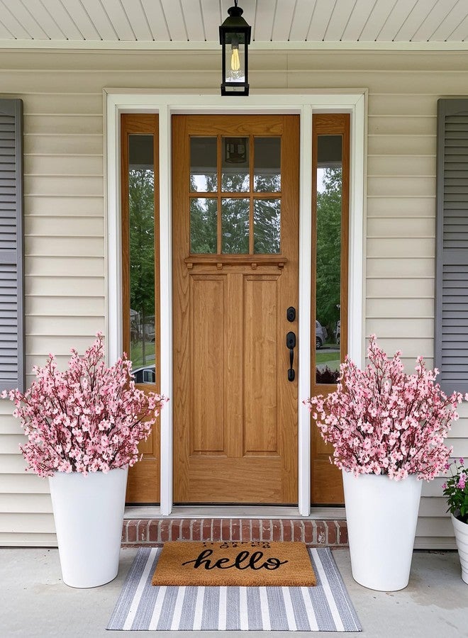 HIAGROW Babys Breath Artificial Flowers, 8 Bundles Cherry Blossom Pink Real Touch Fake Silk Flowers Bulk for Vase Home Office Wedding Spring Indoor Outdoor Centerpiece Table Party Decorations - Image 5