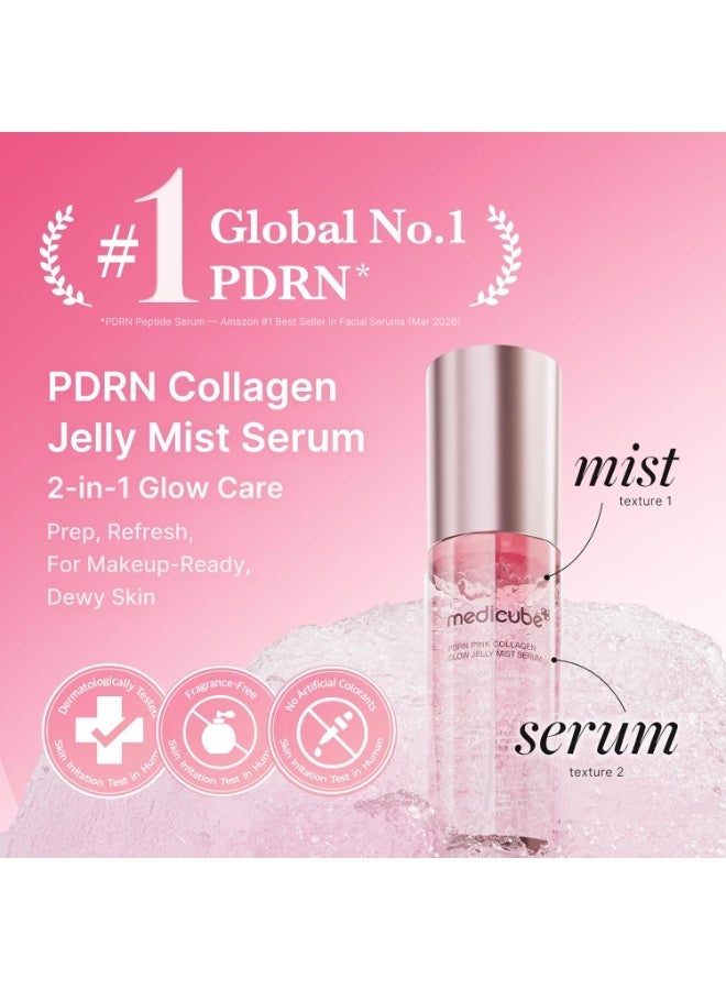 Medicube PDRN Glow On-The-Go Trio: Multi Balm, Eye Patch & Jelly Mist for Hydration - Image 4