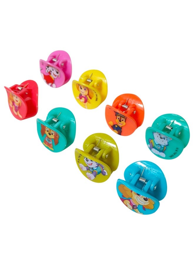 لوف هير مشابك شعر على شكل فراشة من باو باترول للبنات - 8 مشابك شعر لطيفة بمخالب ناعمة صغيرة، مشابك لكل مناسبة - متعددة الألوان مع شخصيات باو باترول المفضلة لديكِ - للأعمار من 3 سنوات فما فوق - Image 5