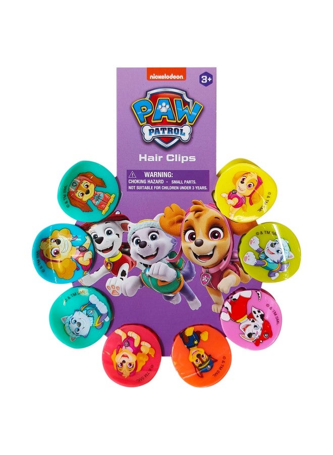 لوف هير مشابك شعر على شكل فراشة من باو باترول للبنات - 8 مشابك شعر لطيفة بمخالب ناعمة صغيرة، مشابك لكل مناسبة - متعددة الألوان مع شخصيات باو باترول المفضلة لديكِ - للأعمار من 3 سنوات فما فوق - Image 1