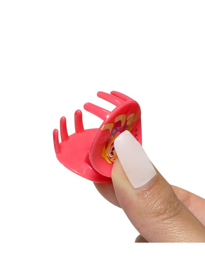 لوف هير مشابك شعر على شكل فراشة من باو باترول للبنات - 8 مشابك شعر لطيفة بمخالب ناعمة صغيرة، مشابك لكل مناسبة - متعددة الألوان مع شخصيات باو باترول المفضلة لديكِ - للأعمار من 3 سنوات فما فوق - Image 4