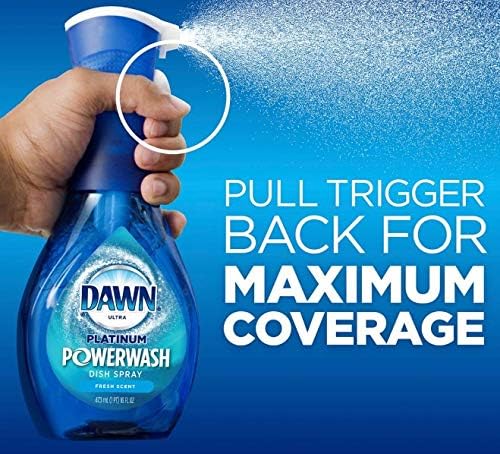 P.G Dawn Platinum Powerwash Dish Spray Fresh Scent Refill - Multi 3 Pack - Image 5