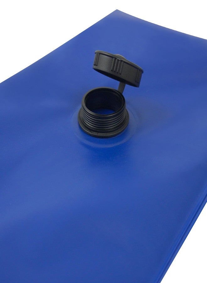 Robelle 8 ft. 6-Pack Commercial Blue Single Chamber Pool Cover Weights, Double Seams, .25 MM Thick Vinyl, Oversized Jumbo Screw Valve Cap, Pool Water Bags, Water Tubes - Image 2