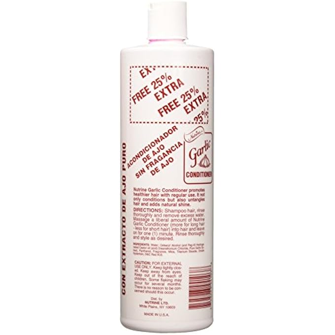 Nutrine GARLIC CONDITIONER 20 OZ - Image 2