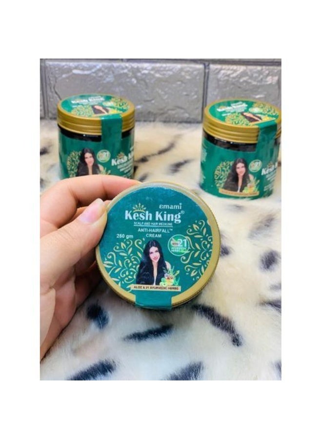 كيش كينج Kesh King كريم الإصلاح الأصلي بالأعشاب الهندية بديل بروتين طبيعي 100%  تنعيم وإصلاح الشعر وتقليل الهيشان - Image 3