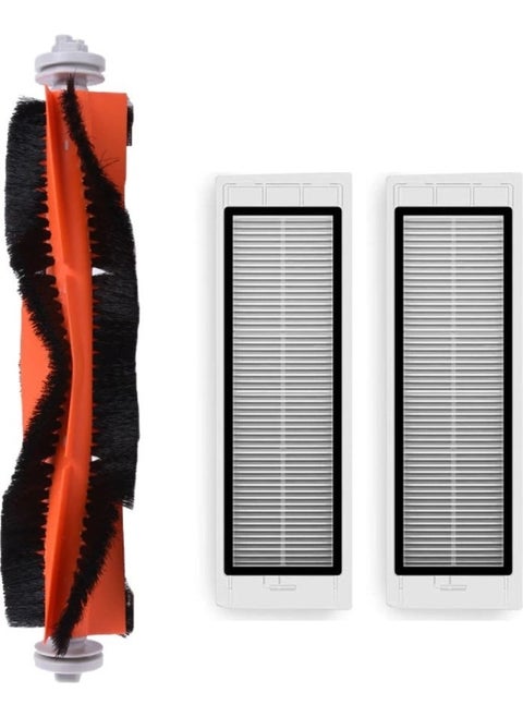 robotspare Xiaomi Vacuum Cleaner SDJQR02RR Compatible Replacement Main Brush and Hepa Filter - 3 Pieces