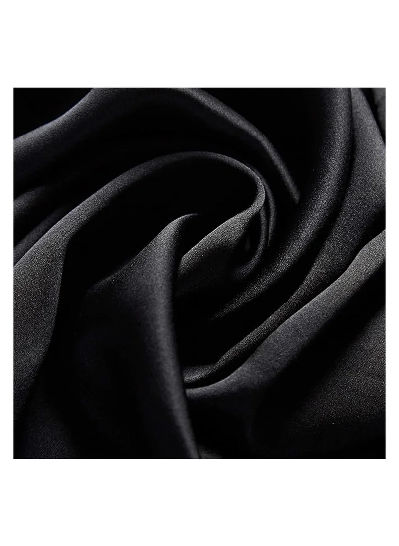 Caprisious Caprisious Women's Full Sleeve Silk Satin Pajama Set - Ultra Soft and Comfortable Nightwear for a Luxurious and Restful Sleep, Perfect for Relaxing Evenings and Cozy Nights