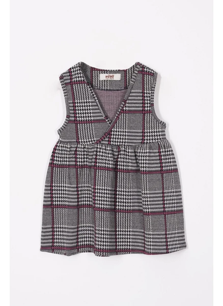 زيبكيدز Plaid Sleeveless Dress