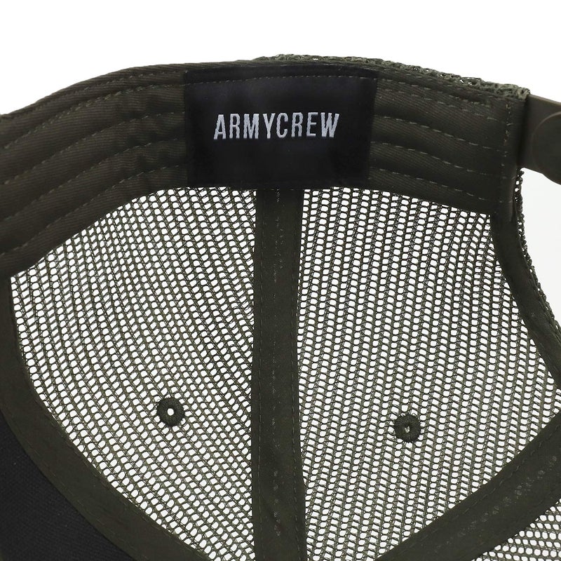 Armycrew Oversize XXL Blank Camouflage Flatbill Mesh Snapback Cap - Camo Olive - 2XL - Image 3