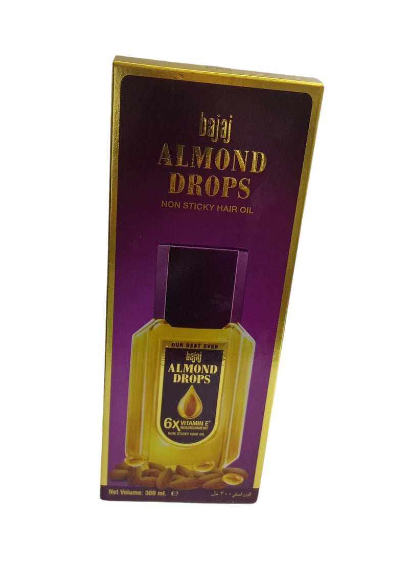 Bajaj - Golden non-sticky almond oil 300 ml - Image 1