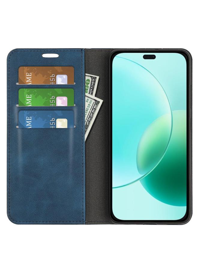 The Bros Phone Case For Honor 400 Lite Retro-skin Magnetic Suction Leather Phone Phone Case - Image 4