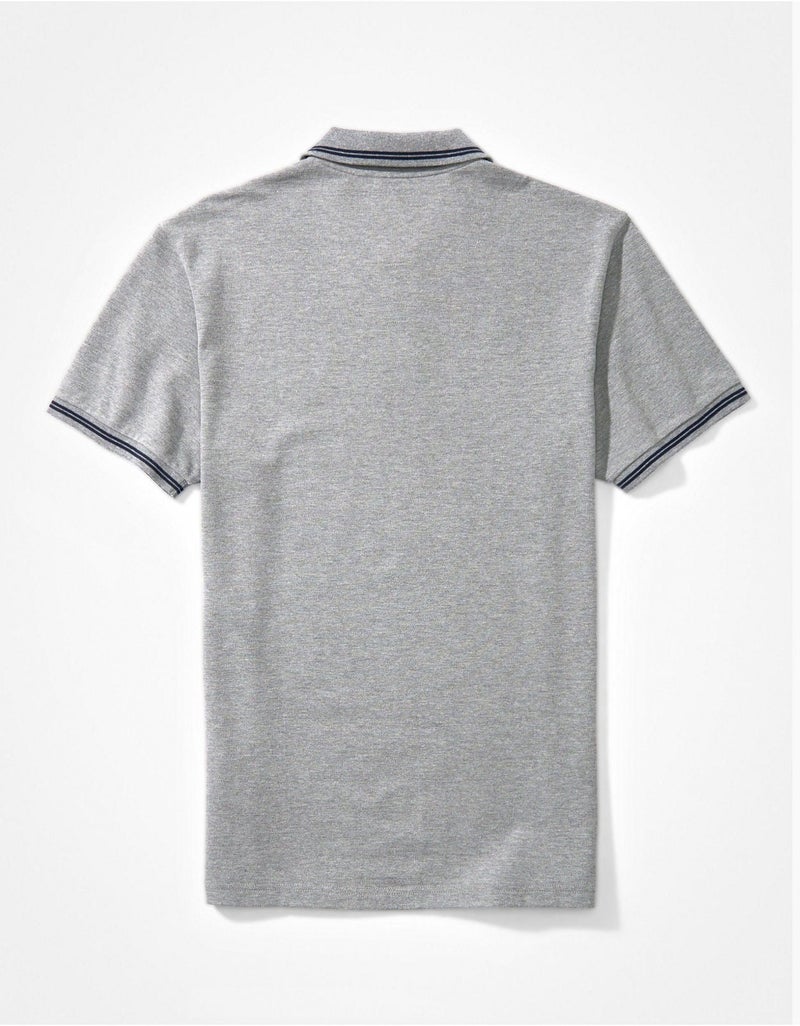 American Eagle AE Pique Polo Shirt - Image 4
