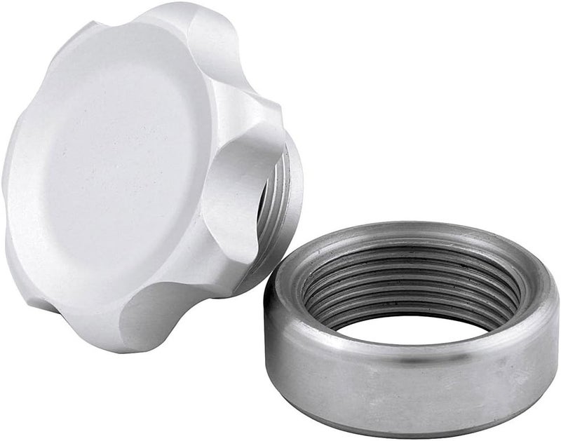 ALL36161 Fill Plug Kit with Weld-in Steel Bung, Silver, Small
