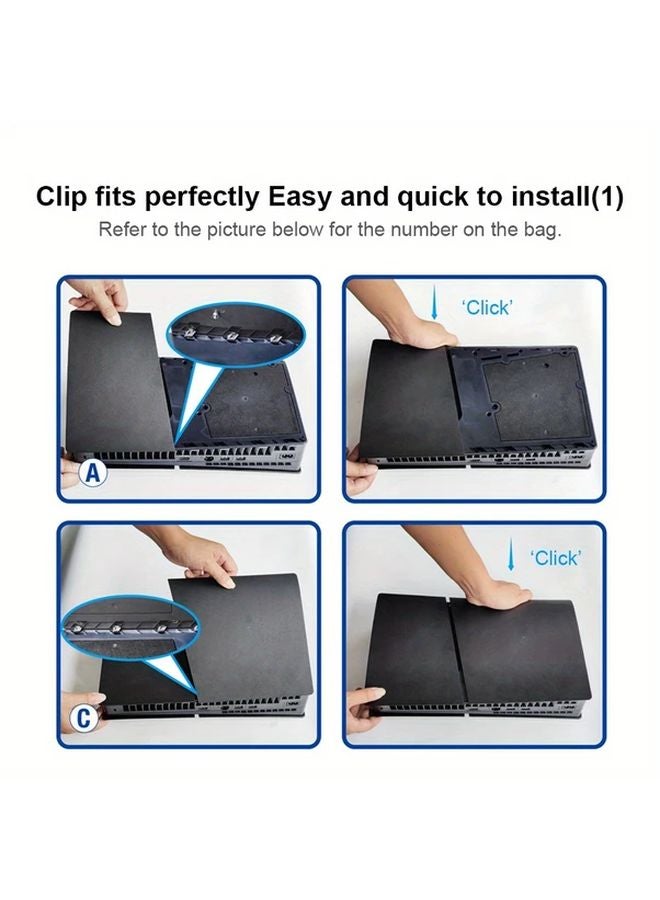 PS5 Slim Disc Edition Replacement Faceplate ABS Material With Cooling Vents - Image 5