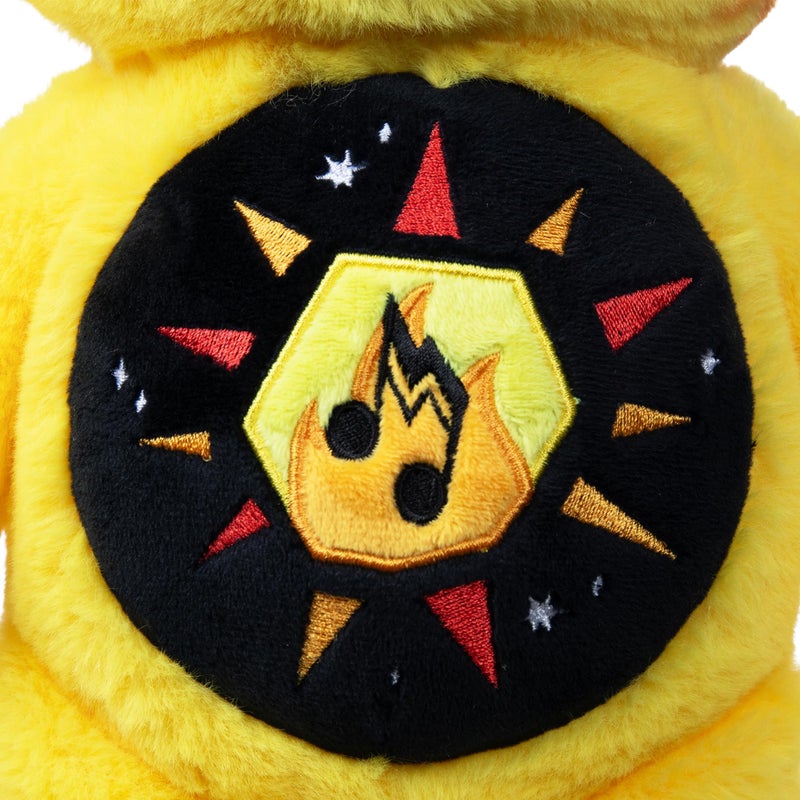 Care Bears - 14" Rock Theme - Medium Size Plush - Funshine Bear - Image 3