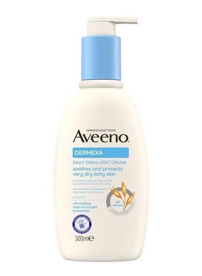 Aveeno Dermexa Daily Emollient Cream 300ml - Image 1