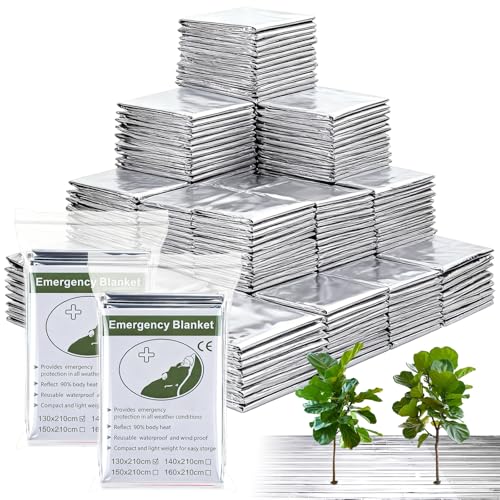ZAUGONTW 26 Pack Silver Reflective Mylar Film, Garden Greenhouse Covering Foil Sheets, 83x 52 inch Mylar Film Sheets for Plant Growth, Grow Room, First Aid, Camping, Outdoor Survival - Image 1