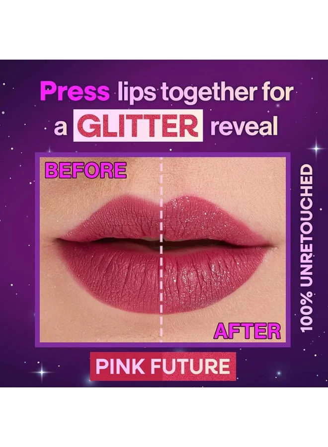ويت اند وايلد أحمر شفاه سائل ميجا جليتر شيمر - بينك فيوتشر Pink Future