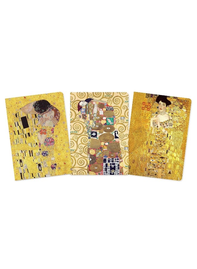 Gustav Klimt Set of 3 Standard Notebooks  - Image 2