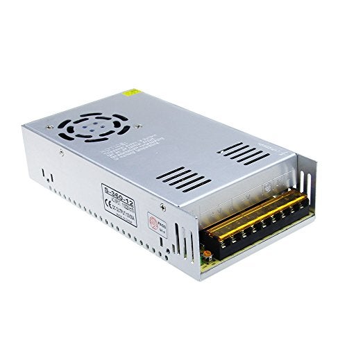 ALITOVE AC 110V/220V to DC 12V 30A 360W Universal Regulated Switching Power Supply Transformer Adapter LED Driver for LED Strip, CCTV Camera System, Radio - Image 1