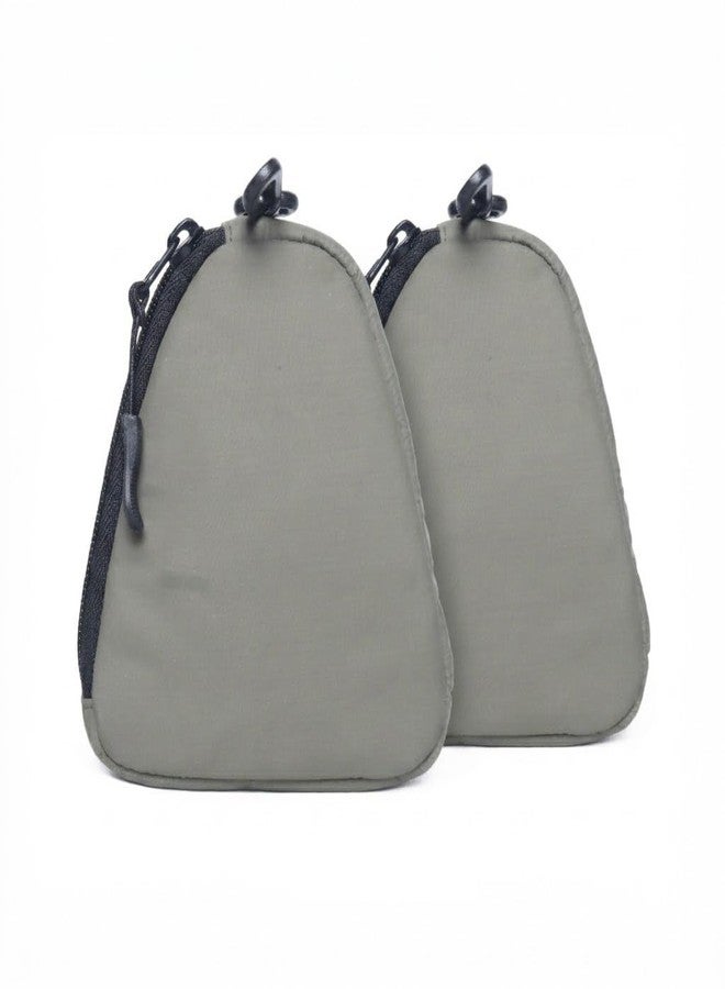 ASTRID Set of 2 Coin Pouch with Loop and Zipper Closure - Image 1