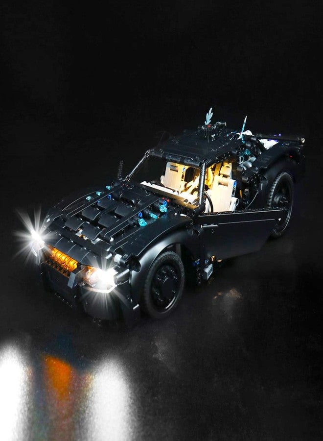 VONADO LED Light Kit Compatible with Lego Technic The Batmobile 42127, DIY Lighting for Lego Batmobile - Image 1