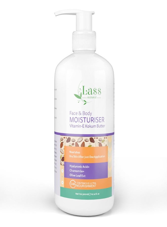 Lass Natural Vitamin E Moisturising Lotion For Dry To Combination, Sensitive Skin|Non Greasy | Deep Moisturization-300ml - Image 1