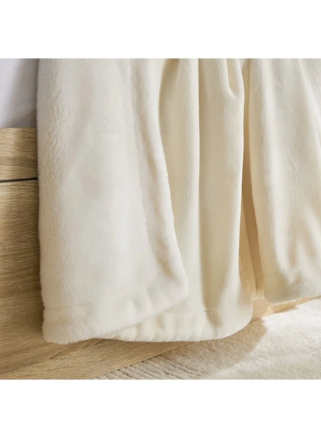 Home Box Snugsoft Flannel Double Layer King Blanket 240 x 220 cm