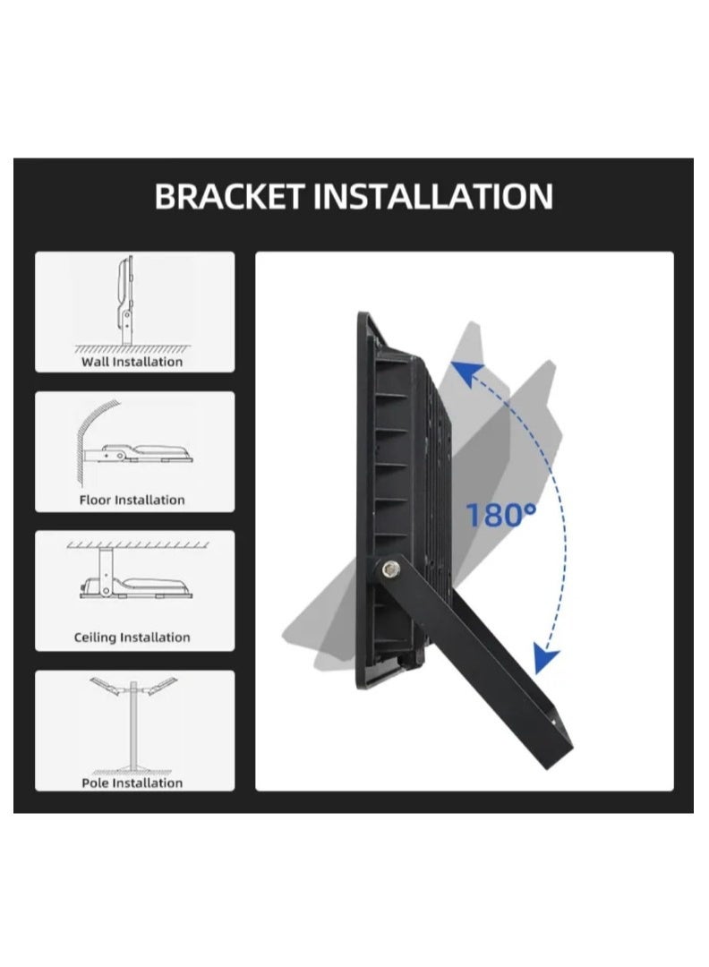 Ultra-Bright 1200W LED Flood Light | IP67 Waterproof Outdoor Lighting | Energy-Efficient Security Floodlight for Stadium, Garden, Warehouse, Parking Lot & Industrial Use - Image 2
