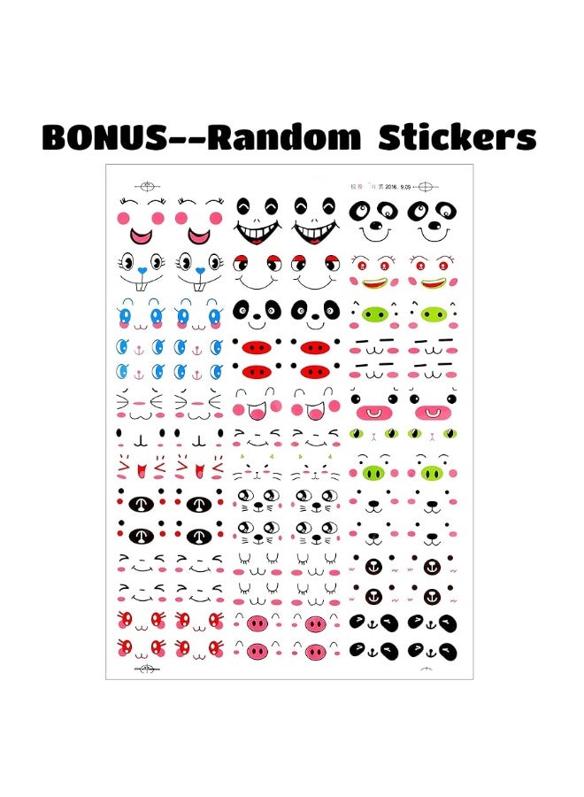 WATINC Random 30 Pcs DIY Squeeze Toys Cream Scented Kawaii Simulation Lovely Toy Medium Mini Soft Food Squeeze Bread Toys Keychains Phone Straps Bonus Random Stickers - Image 3