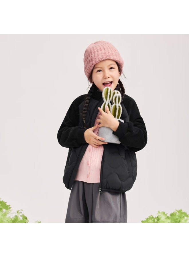 SNOWFLYING Xuezhongfei Autumn New Kids And Parent-child Gourd Pattern Spliced Lightweight Down Jacket Versatile Outdoor - Image 2