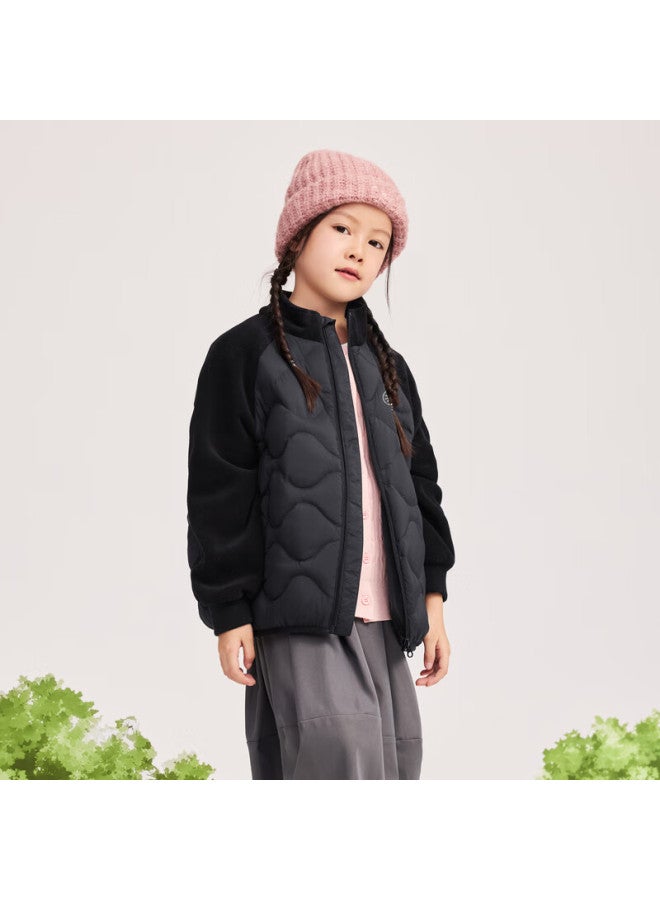 SNOWFLYING Xuezhongfei Autumn New Kids And Parent-child Gourd Pattern Spliced Lightweight Down Jacket Versatile Outdoor - Image 3