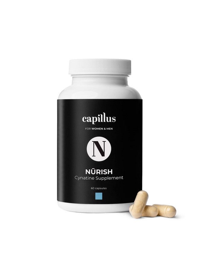 Capillus Apillus Nūrish Hair Growth Supplement Get Thicker Fuller Hair With Biotin And Keratin Contains Cynatine Hns For Stronger And Healthier Hair Daily Supplement 60 Count - Image 1