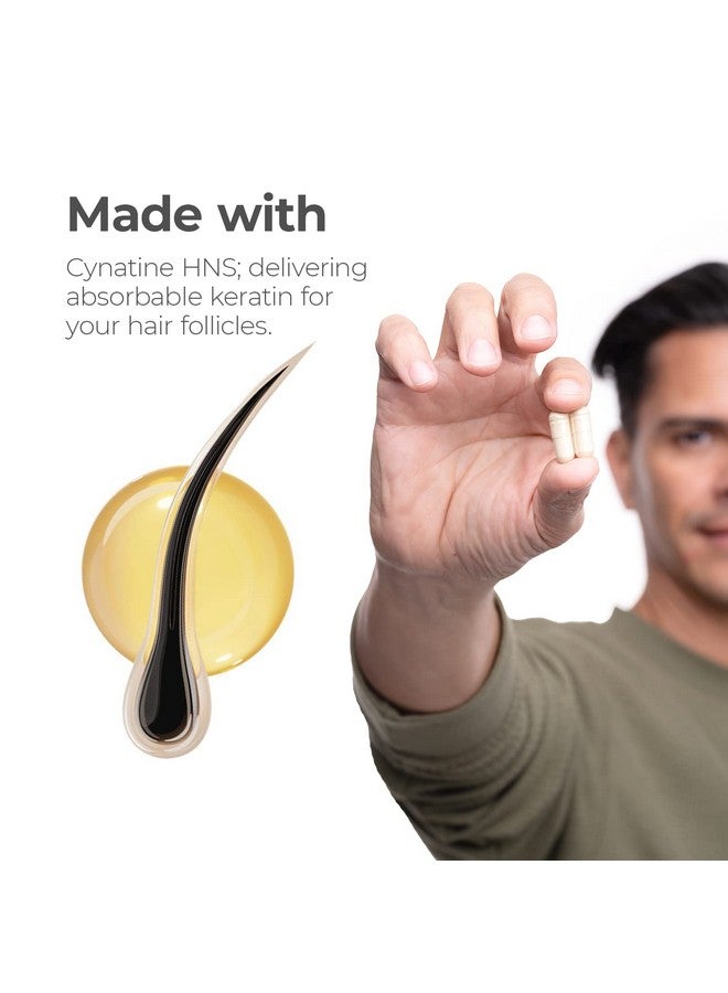 Capillus Apillus Nūrish Hair Growth Supplement Get Thicker Fuller Hair With Biotin And Keratin Contains Cynatine Hns For Stronger And Healthier Hair Daily Supplement 60 Count - Image 4