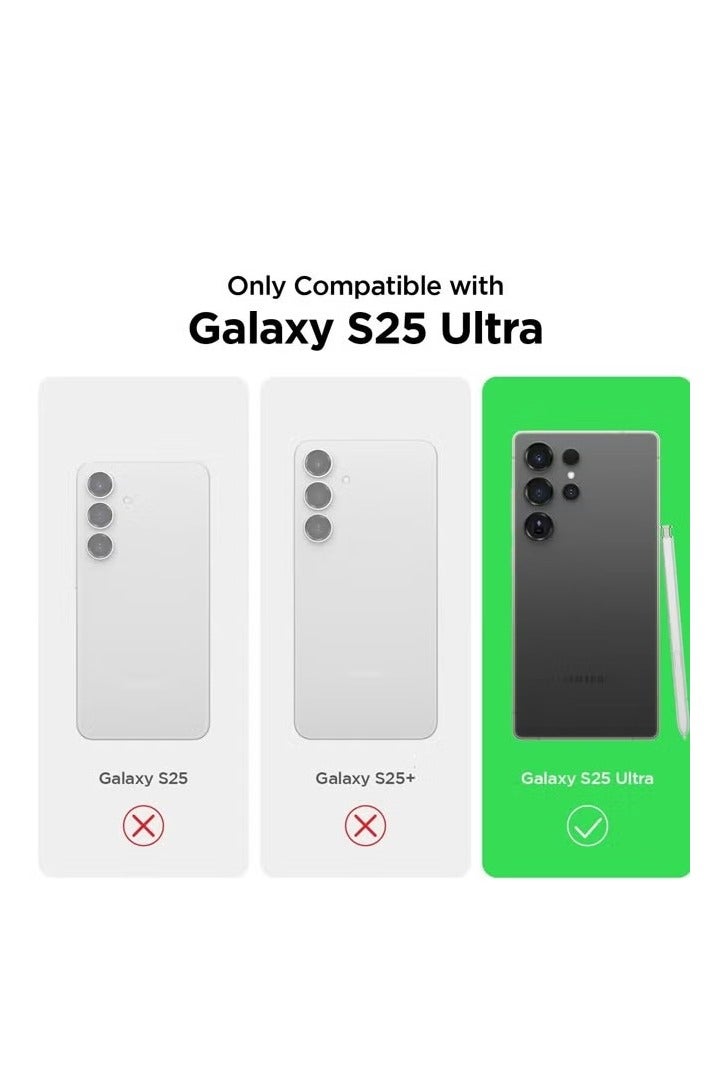 جراب Samsung Galaxy S25 Ultra، جراب رفيع من السيليكون السائل، غطاء واقٍ مقاوم للصدمات والسقوط، مضاد للاصفرار، جراب مضاد للخدش لهاتف Samsung S25 Ultra، أزرق - Image 2