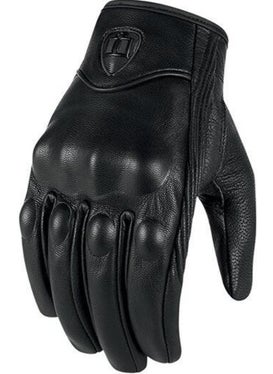 Icon Pursuit Motorcycle Gloves Goatskin Protected 4 Seasons  - Image 1