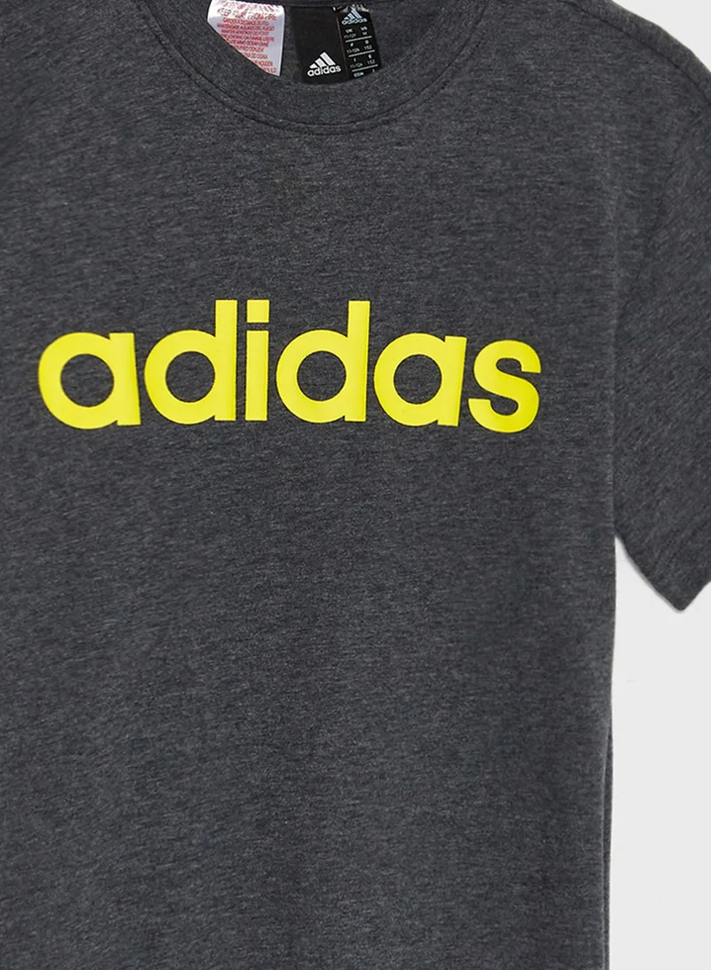 Adidas Youth Linear T-Shirt