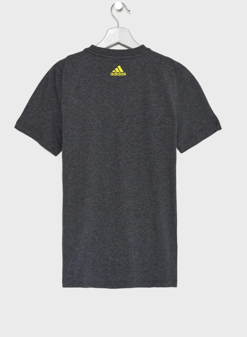 Adidas Youth Linear T-Shirt