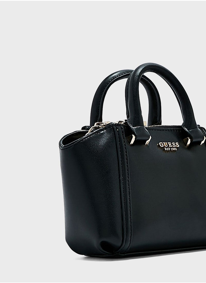 GUESS - Leie Mini Status Satchel - Image 1