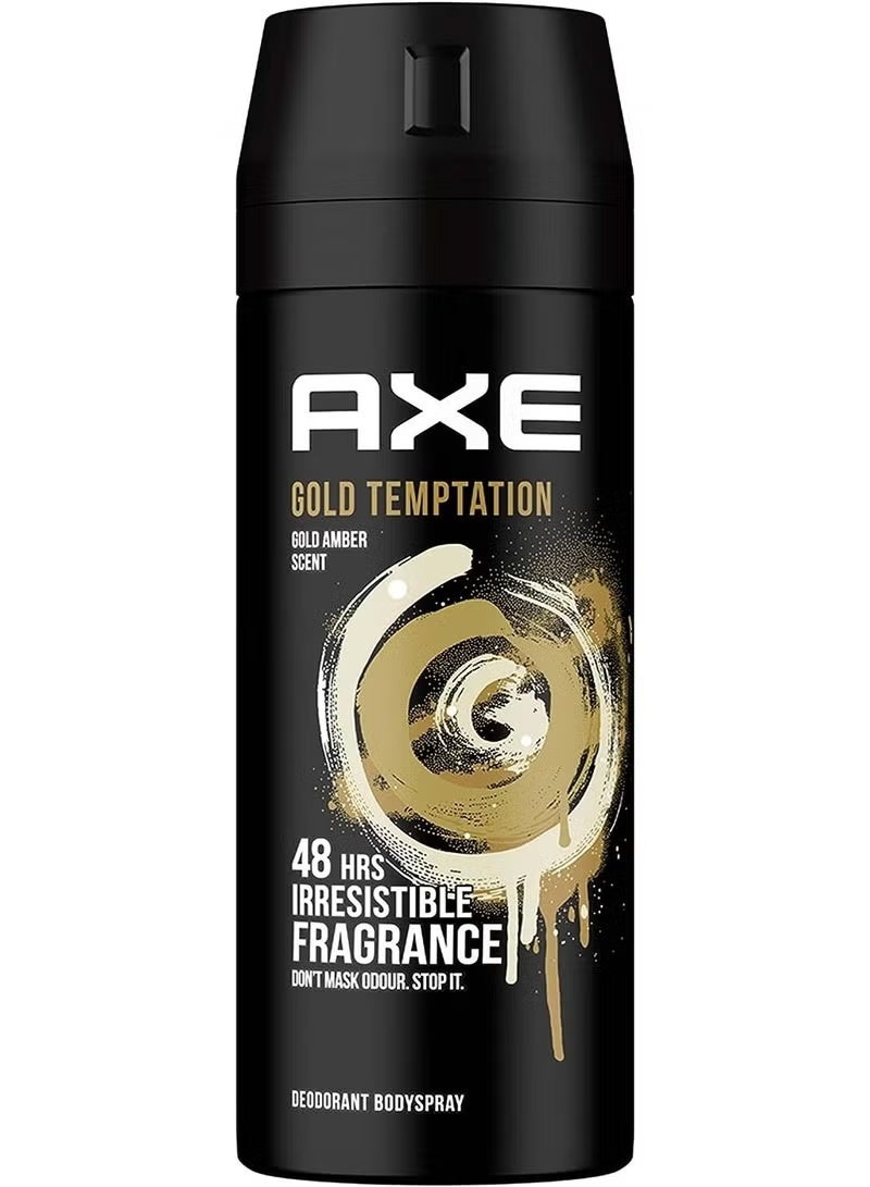 Axe Body Spray for Men Gold Temptation 150ML