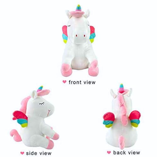 Softdreams Soft Plush Toy for Kids – Cute Stuffed Animal Soft Toy – Soft Cuddly Toy for Baby Boys & Girls, Return Gift -Sitting Unicorn 22cm - Image 2