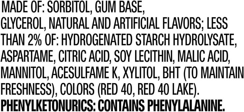 Orbit Strawberry Sugarfree Gum - 12 Pack - Image 3