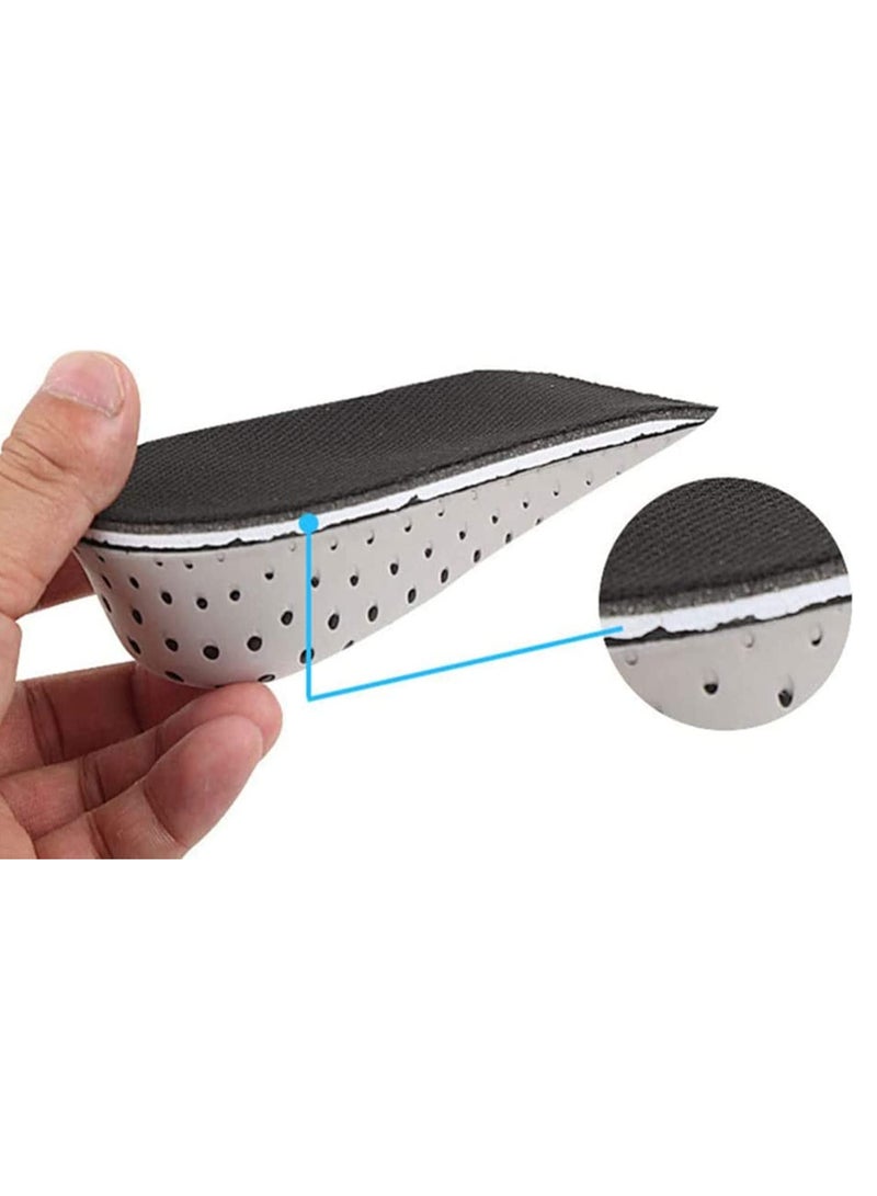 Zikra Height Increase Insole Memory Foam Heel Cushion Inserts Shoe Lifts Taller Pad Invisible Balancer for Men & Women for Leg Length Discrepancies (One Size Fit) - Image 5