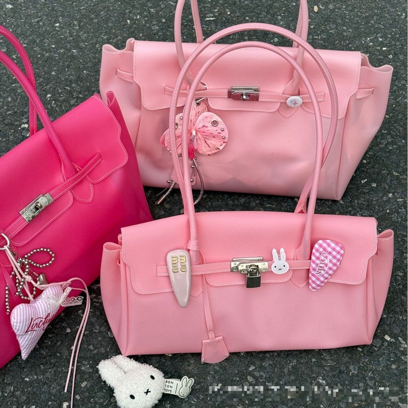 Jelly Series Horizontal Shoulder Bag, Tote Bag - Image 2